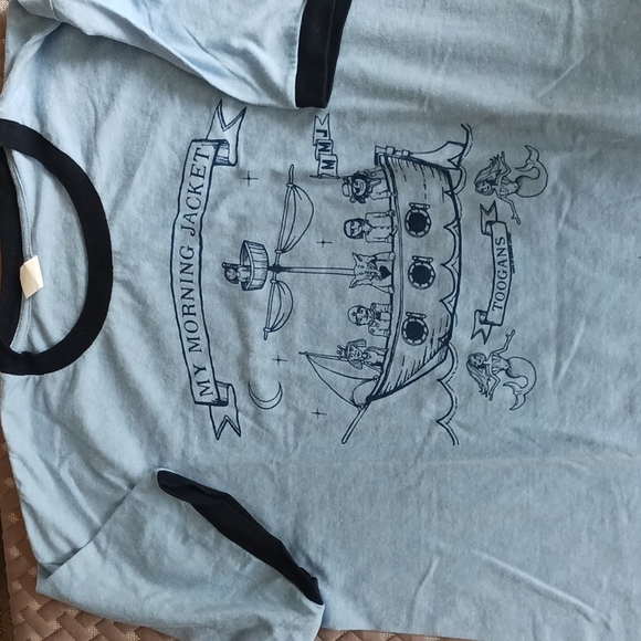 Vintage My Morning Jacket Toogans ringer t-shirt - Picture 1 of 6